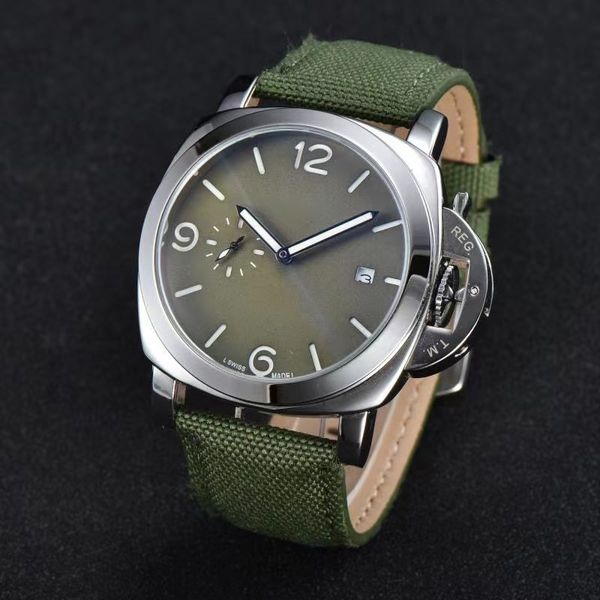 luxury brand men's outdoor sports watch quartz movement multi-function luminous calendar waterproof stainless steel case military green, Slivery;brown
luxury brand men's outdoor sports watch quartz movement multi-function luminous calendar waterproof stainless steel case military green, Slivery;brown