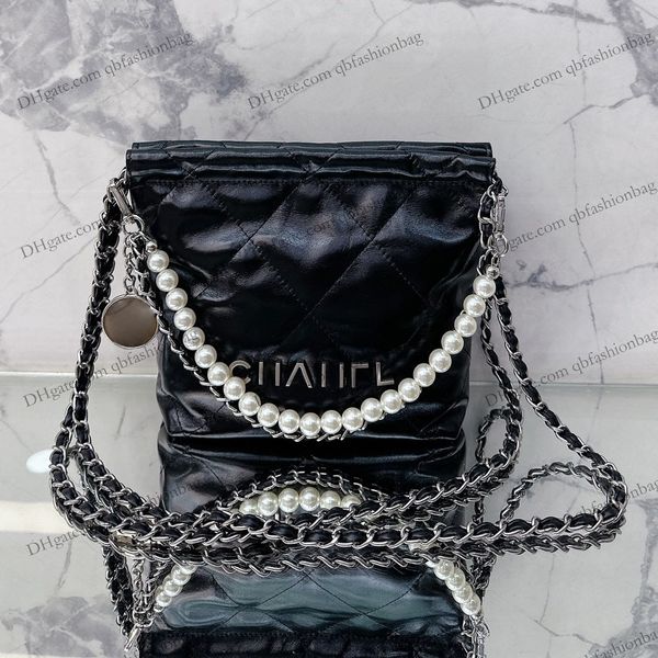 womens calfskin pearl handle totes 22 shopping bags gold/silver metal hardware coin chain quilted crossbody designer handbags large capacity
womens calfskin pearl handle totes 22 shopping bags gold/silver metal hardware coin chain quilted crossbody designer handbags large capacity