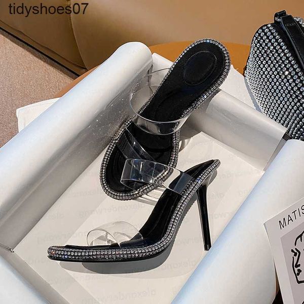 2022 summer sandals designed for women women's king rhinestone round head transparent crystal shoes small all in one with open s, Black
2022 summer sandals designed for women women's king rhinestone round head transparent crystal shoes small all in one with open s, Black