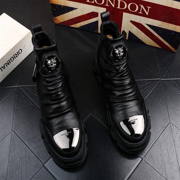 2021 black casual boots flat shoe makasin men's high rock hip hop mix colors for men chaussure homme luxe marque b5245h
2021 black casual boots flat shoe makasin men's high rock hip hop mix colors for men chaussure homme luxe marque b5245h