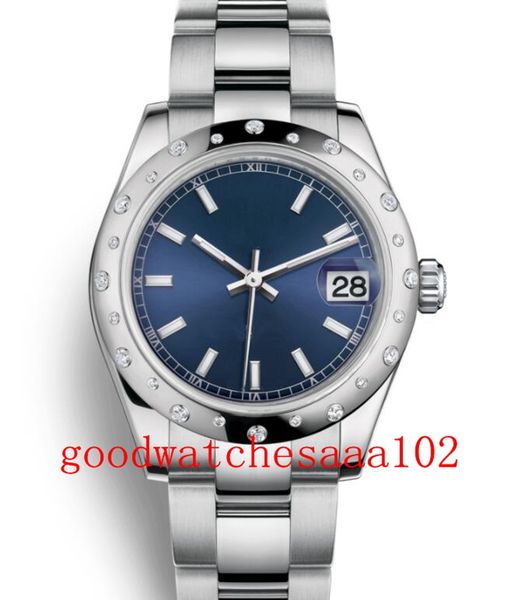 r ladies watches for new version 178344 white black dial 31mm automatic mechanical 18-karat white gold with diamonds women's fashion wa, Slivery;brown
r ladies watches for new version 178344 white black dial 31mm automatic mechanical 18-karat white gold with diamonds women's fashion wa, Slivery;brown