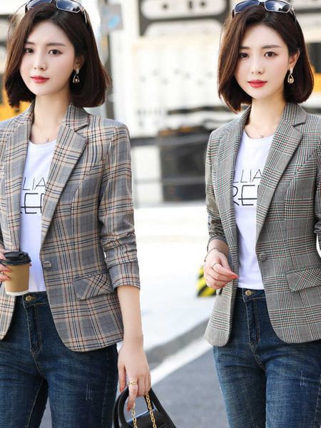 women's suits blazers blazer women fashion temperament professional slim elegant long sleeve outerwear chic office clothing new 2022 a, White;black 
women's suits blazers blazer women fashion temperament professional slim elegant long sleeve outerwear chic office clothing new 2022 a, White;black