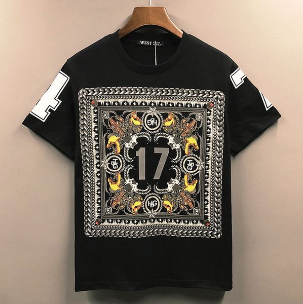 2022 european american street trend fashion handsome men's digital printing loose round neck short sleeved t-shirt women cotton underco, White;black
2022 european american street trend fashion handsome men's digital printing loose round neck short sleeved t-shirt women cotton underco, White;black