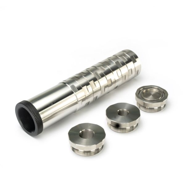 7 inch 1.5"od 17-4 stainless steel fuel filter 1/2x28 5/8x24 dodecagonal modular solvent trap 1.375x24 mst for napa 4003 wix 24003
7 inch 1.5"od 17-4 stainless steel fuel filter 1/2x28 5/8x24 dodecagonal modular solvent trap 1.375x24 mst for napa 4003 wix 24003
