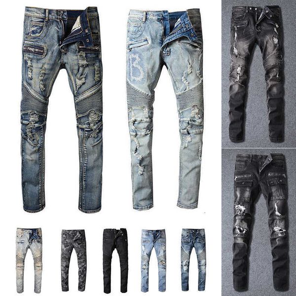 men's pants mens designer jeans distressed ripped biker slim fit motorcycle bikers denim for men s fashion mans black pants pour hommes
men's pants mens designer jeans distressed ripped biker slim fit motorcycle bikers denim for men s fashion mans black pants pour hommes