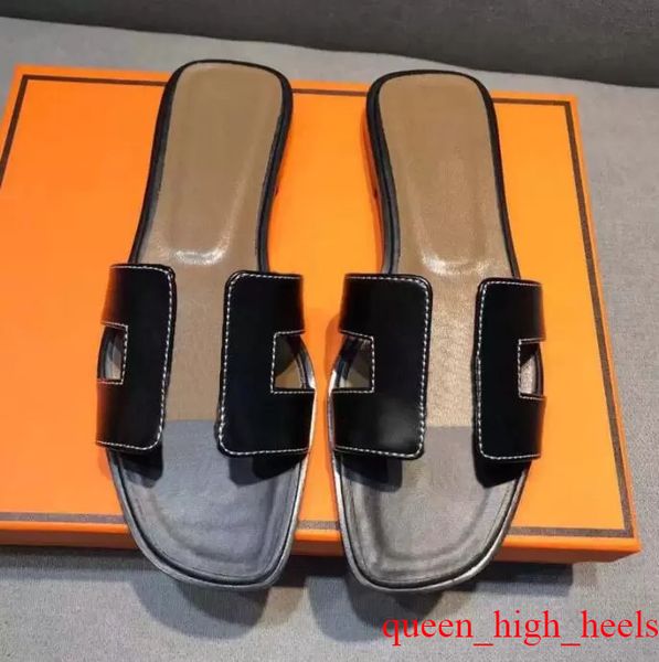 luxury designer leather ladies sandals summer flat shoes fashion beach women slippers h letter drag 34-42, Black
luxury designer leather ladies sandals summer flat shoes fashion beach women slippers h letter drag 34-42, Black