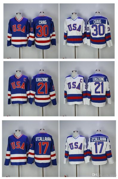 1980 usa hockey jersey 30 jim craig 21 mike eruzione jersey 17 jack o callahan team usa miracle on alternate year retro vintage jerseys, Black;red
1980 usa hockey jersey 30 jim craig 21 mike eruzione jersey 17 jack o callahan team usa miracle on alternate year retro vintage jerseys, Black;red