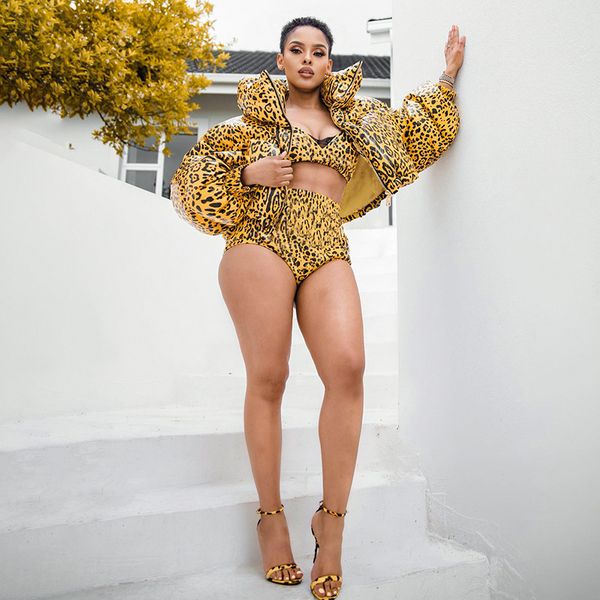 women's jackets winter mirror leopard print pu leather suit thicken coats warmly bread suit outerwear short padded wear lady's dow, Black;brown
women's jackets winter mirror leopard print pu leather suit thicken coats warmly bread suit outerwear short padded wear lady's dow, Black;brown