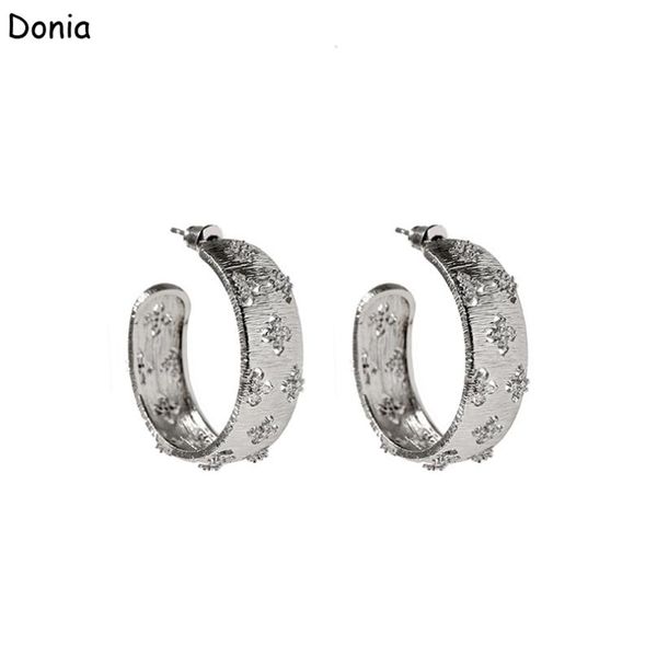 donia jewelry luxury stud european and american fashion four-leaf flower c-shaped titanium steel three-color creative designer earrings294h, Golden;silver
donia jewelry luxury stud european and american fashion four-leaf flower c-shaped titanium steel three-color creative designer earrings294h, Golden;silver