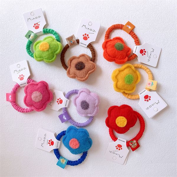 2022 autumn new fashion korean children's hair accessories sweet girl cute colorful wool felt flower rubber band hair rope, Slivery;white
2022 autumn new fashion korean children's hair accessories sweet girl cute colorful wool felt flower rubber band hair rope, Slivery;white