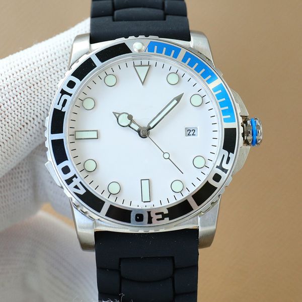 fashion mens watch automatic mechanical movement 41mm waterproof business watches double convex mirror birthday gift montre de luxe, Slivery;brown
fashion mens watch automatic mechanical movement 41mm waterproof business watches double convex mirror birthday gift montre de luxe, Slivery;brown
