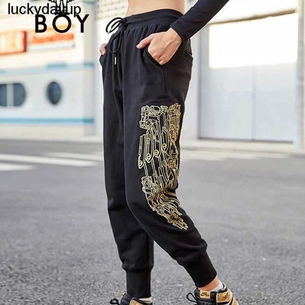 men's pants new designer boys autumn men's women's elastic print cotton loose sports casual pants, Black
men's pants new designer boys autumn men's women's elastic print cotton loose sports casual pants, Black