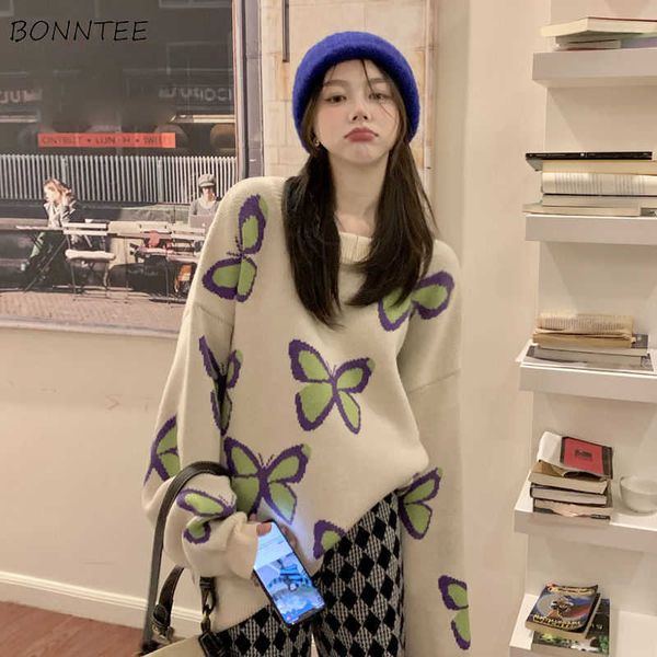 women's sweaters pullovers women cozy autumn o-neck sweet korean style casual loose girlish trendy knitting dent chic vintage holiday g, White;black
women's sweaters pullovers women cozy autumn o-neck sweet korean style casual loose girlish trendy knitting dent chic vintage holiday g, White;black