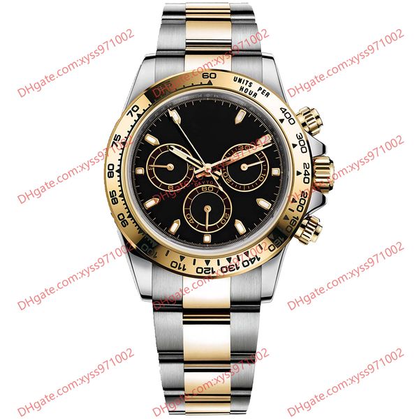 highquality 116508 men's watch 2813 sports automatic mechanical watches 116503 wristwatch 40mm black dial gold stainless steel strap no, Slivery;brown
highquality 116508 men's watch 2813 sports automatic mechanical watches 116503 wristwatch 40mm black dial gold stainless steel strap no, Slivery;brown