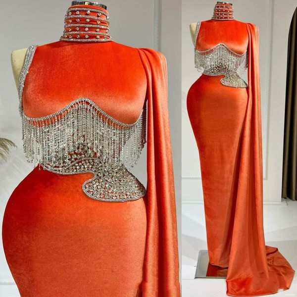 2022 arabic aso ebi orange sheath prom dresses beaded crystals evening formal party second reception birthday engagement gowns dress zj707, Black
2022 arabic aso ebi orange sheath prom dresses beaded crystals evening formal party second reception birthday engagement gowns dress zj707, Black