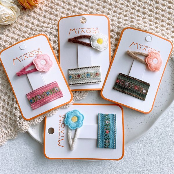 2022 new ethnic style sweet girl fabric square hairpins fashion children's cute embroidery flower bb clip hair accessories, Slivery;white
2022 new ethnic style sweet girl fabric square hairpins fashion children's cute embroidery flower bb clip hair accessories, Slivery;white