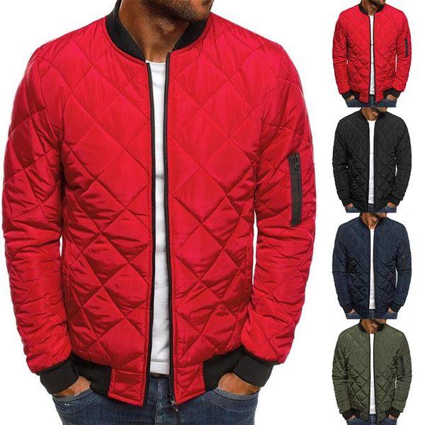 designers winter warm outwear 1pcs male jacket fashion padded solid color stand neck puffer bomber classic casual men coat zip u238q, Black;brown
designers winter warm outwear 1pcs male jacket fashion padded solid color stand neck puffer bomber classic casual men coat zip u238q, Black;brown