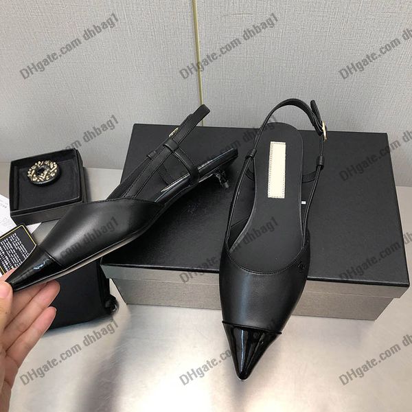 22ss womens calfskin patent dress shoes low heels sheepskin sandals slingbacks loafers ballet flat heel espadrilles pointed toes fashion wed, Black
22ss womens calfskin patent dress shoes low heels sheepskin sandals slingbacks loafers ballet flat heel espadrilles pointed toes fashion wed, Black