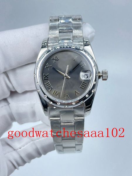2022 version ladies watches for new version 178344 black dial 31mm automatic mechanical 18-karat white gold with diamonds women's fashi, Slivery;brown
2022 version ladies watches for new version 178344 black dial 31mm automatic mechanical 18-karat white gold with diamonds women's fashi, Slivery;brown