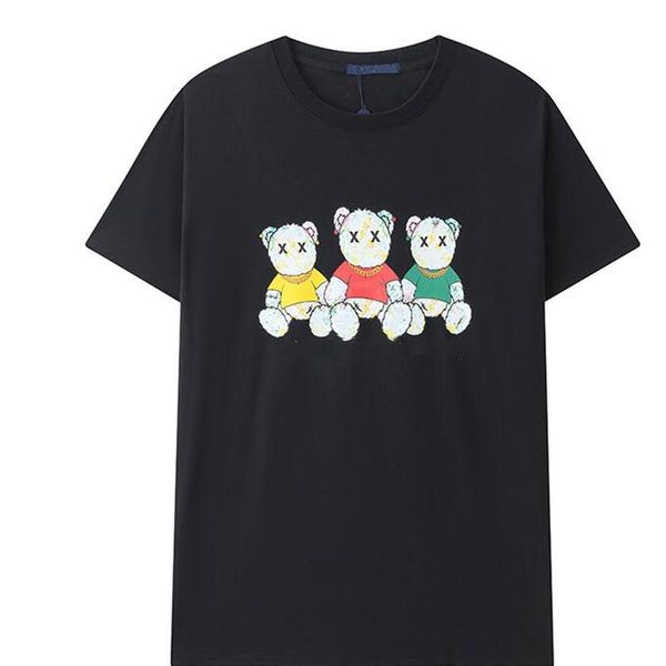 designer mens tee tshirt summer short sleeve european american popular printing t-shirt men women couples shirts 220g, White;black
designer mens tee tshirt summer short sleeve european american popular printing t-shirt men women couples shirts 220g, White;black