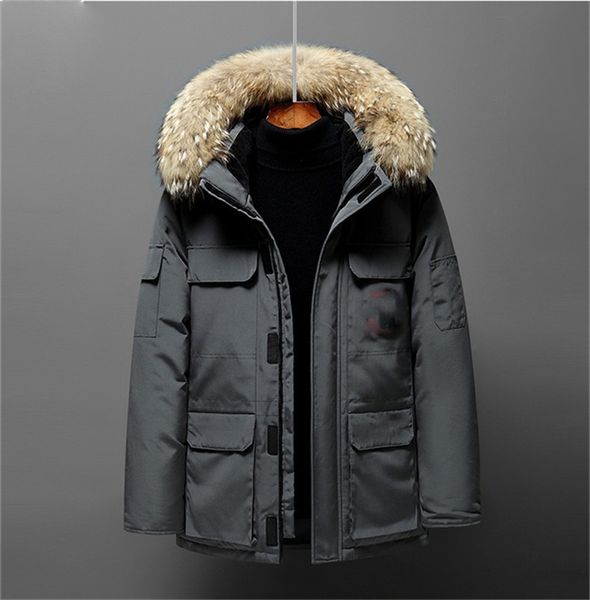 winter outdoor leisure sports down jacket white duck windproof parker long leather collar cap warm real wolf fur stylish bomber jackets adve, Black
winter outdoor leisure sports down jacket white duck windproof parker long leather collar cap warm real wolf fur stylish bomber jackets adve, Black