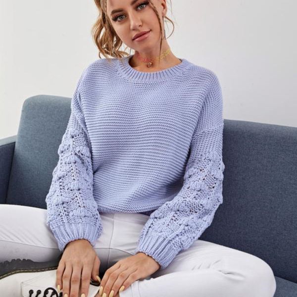 new sweater women autumn winter long sleeve o neck collar knitted fashion loose warm purple sweaters pullovers casual jumpers, White;black
new sweater women autumn winter long sleeve o neck collar knitted fashion loose warm purple sweaters pullovers casual jumpers, White;black