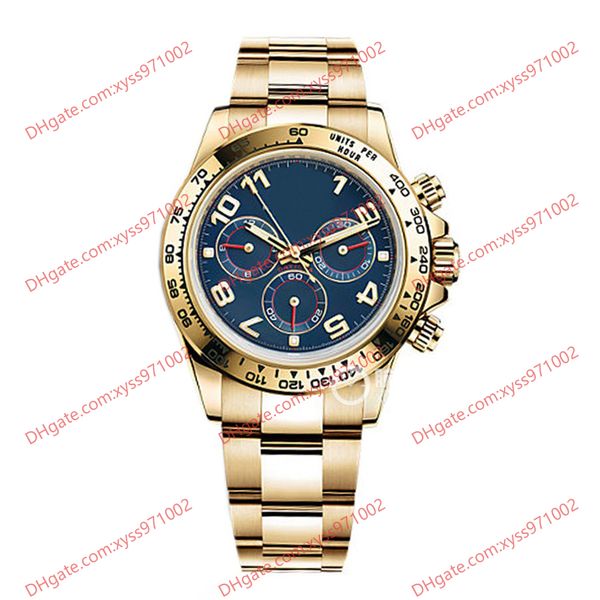 highquality luxury men's watch 2813 automatic mechanical watches 116508 wristwatch 40mm blue dial sapphire glass gold stainless steel s, Slivery;brown
highquality luxury men's watch 2813 automatic mechanical watches 116508 wristwatch 40mm blue dial sapphire glass gold stainless steel s, Slivery;brown