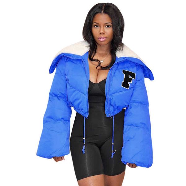 women puffer jacket wind 2023 autumn and winter fleece coat f letter fleece warm splicing wool collar coat, Black;brown
women puffer jacket wind 2023 autumn and winter fleece coat f letter fleece warm splicing wool collar coat, Black;brown