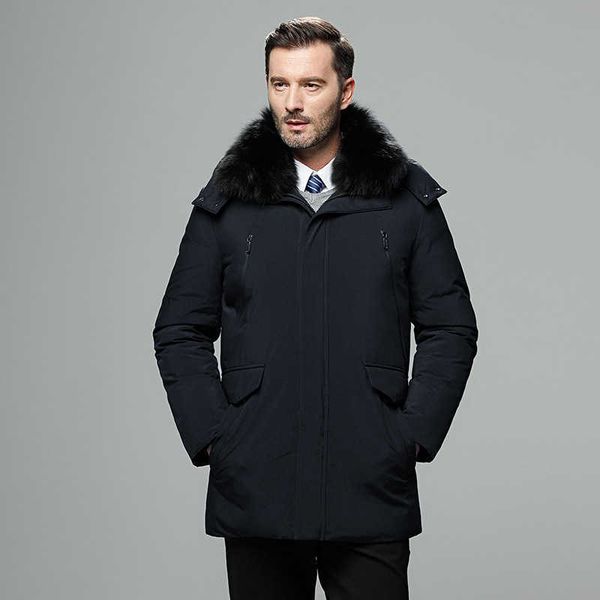 new elderly down men's thickened medium and long dad grandpa's jacket, Black
new elderly down men's thickened medium and long dad grandpa's jacket, Black