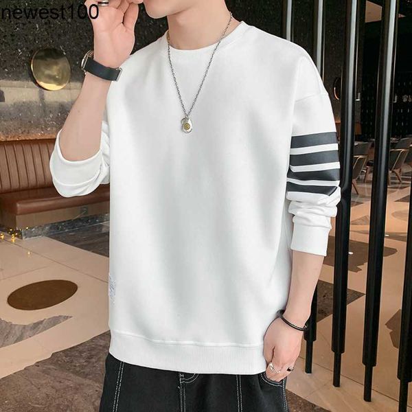 men's hoodies designer sweatshirts tb same sweater men's spring autumn loose round neck long sleeve trend couple's bottom shi, Black
men's hoodies designer sweatshirts tb same sweater men's spring autumn loose round neck long sleeve trend couple's bottom shi, Black