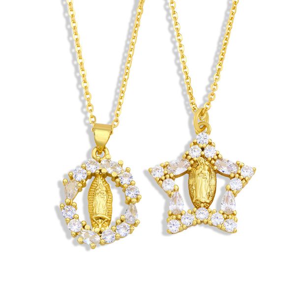 virgin mary necklace for women 18k gold plated iced out link chain necklaces copper cubic zirconia zircon cz pendant fashion mens religious, Silver
virgin mary necklace for women 18k gold plated iced out link chain necklaces copper cubic zirconia zircon cz pendant fashion mens religious, Silver