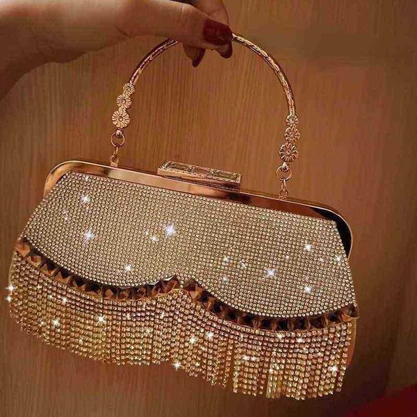 hbp women banquet handbags 2022 new diamond-studded tassel evening bags femme wedding purse dress beaded party clutch 220718
hbp women banquet handbags 2022 new diamond-studded tassel evening bags femme wedding purse dress beaded party clutch 220718