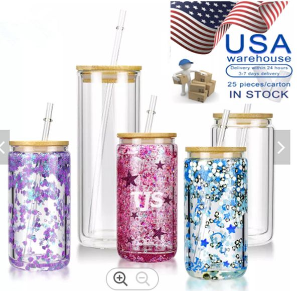 usa warehouse 16oz 25oz double wall sublimation glass can snow globe glass tumbler beer frosted drinking glasses with bamboo lid and reusabl
usa warehouse 16oz 25oz double wall sublimation glass can snow globe glass tumbler beer frosted drinking glasses with bamboo lid and reusabl
