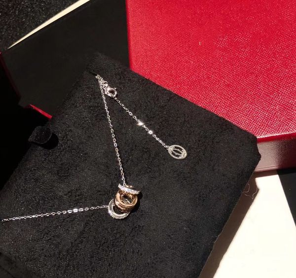 luxury pendant necklace trinity brand s925 sterling silver three round circle charm choker for women jewelry
luxury pendant necklace trinity brand s925 sterling silver three round circle charm choker for women jewelry