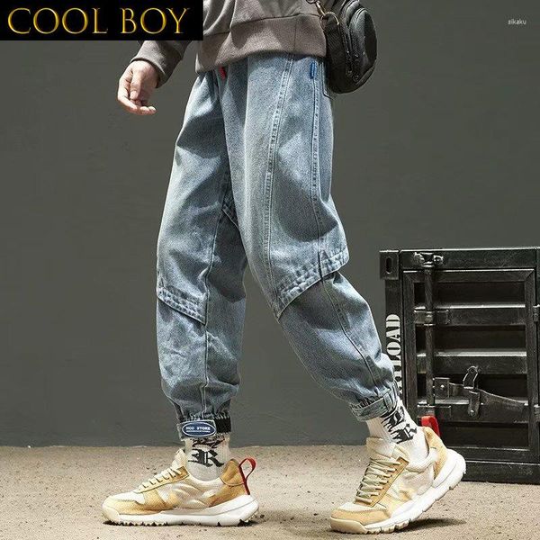 men's true religious jeans j girls men's spring autumn fashion loose trousers denim stitching solid color pants casual male bottom, Blue
men's true religious jeans j girls men's spring autumn fashion loose trousers denim stitching solid color pants casual male bottom, Blue