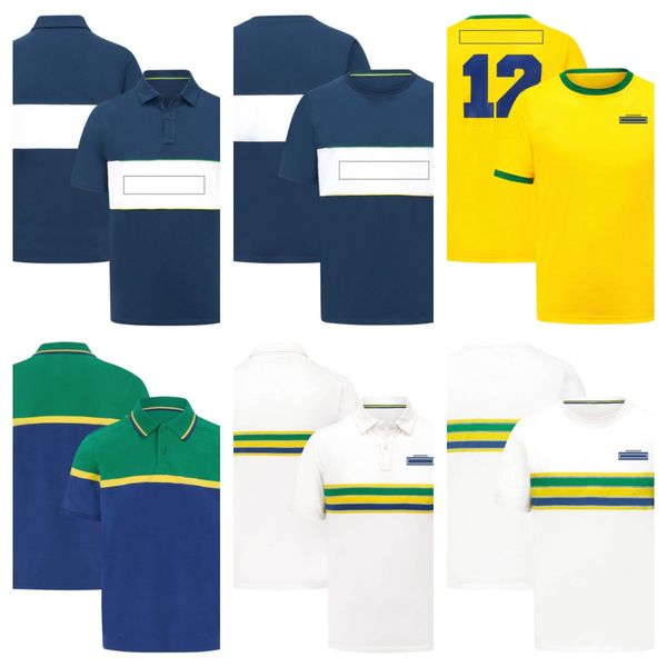2022 new formula one short sleeve t-shirt team edition racing suit round neck tee lapel polo shirt custom plus size
2022 new formula one short sleeve t-shirt team edition racing suit round neck tee lapel polo shirt custom plus size