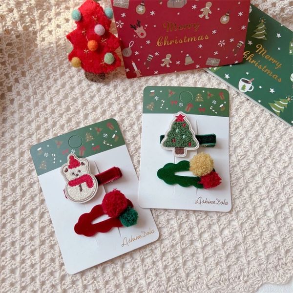 2022 new christmas sweet girl cute plush snowman hairpins headwear fashion children's hairball bb clip hair accessories, Slivery;white
2022 new christmas sweet girl cute plush snowman hairpins headwear fashion children's hairball bb clip hair accessories, Slivery;white