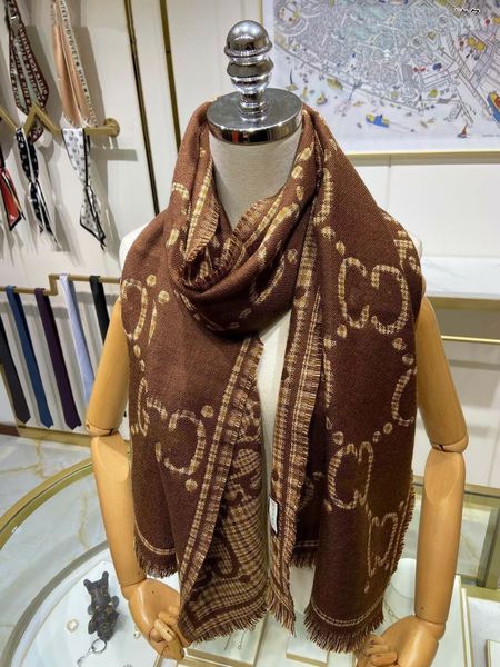 scarves 100% wool scarf double g double face autumn winter new men's and women's versatile long scarf couples designer cape 47-180, Blue;gray
scarves 100% wool scarf double g double face autumn winter new men's and women's versatile long scarf couples designer cape 47-180, Blue;gray