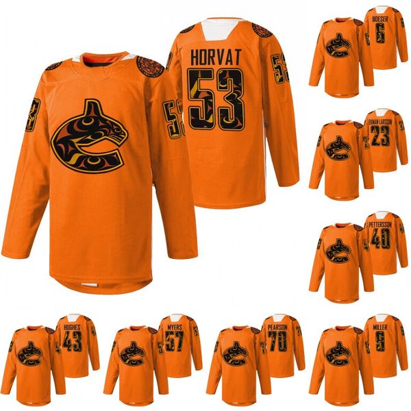 vancouver bo horvat canucks orange 2022 first nations night jersey brock boeser j.t. miller nils hoglander thatcher demko elias pettersson q, Black;red
vancouver bo horvat canucks orange 2022 first nations night jersey brock boeser j.t. miller nils hoglander thatcher demko elias pettersson q, Black;red