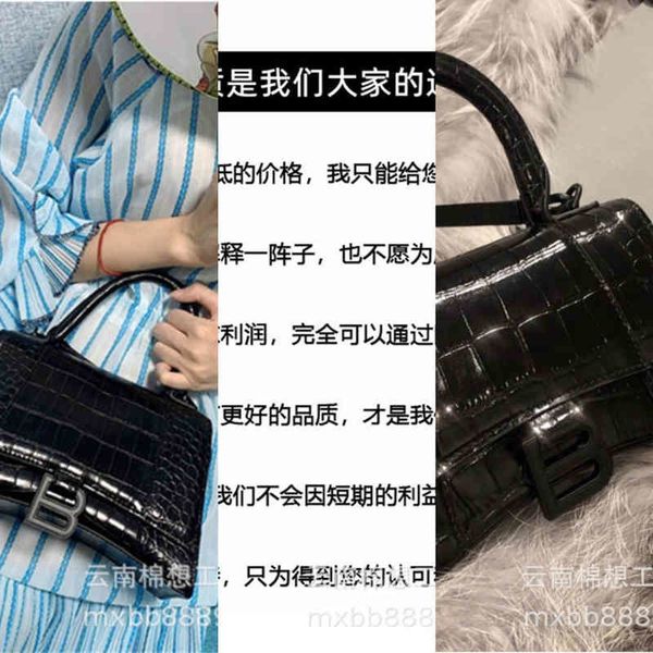 italy balencigass designer luxurys handbags crocodile hourglass 2022 new leather small one shoulder messenger bag temperament w
italy balencigass designer luxurys handbags crocodile hourglass 2022 new leather small one shoulder messenger bag temperament w