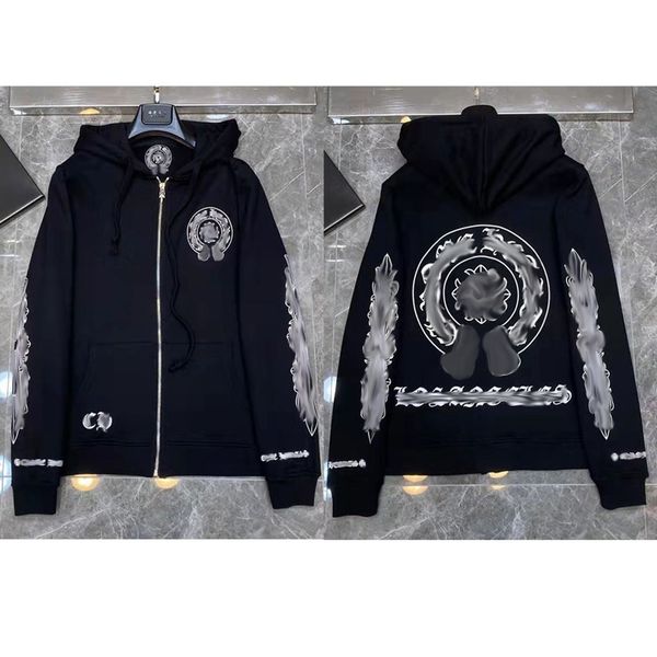 luxury classic mens sweatshirts ch designer hoodies zipper sanskrit graffiti hooded sweater cross pullover hoodie casual women coat, Black
luxury classic mens sweatshirts ch designer hoodies zipper sanskrit graffiti hooded sweater cross pullover hoodie casual women coat, Black