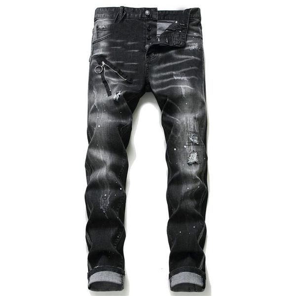 unique mens distressed badge black skinny jeans fashion designer slim fit washed motocycle denim pants panelled hip hop biker trou297c, Blue
unique mens distressed badge black skinny jeans fashion designer slim fit washed motocycle denim pants panelled hip hop biker trou297c, Blue