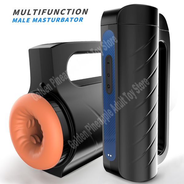 costumes full automatic sucking deep throat cup electric vibration male masturbator cup massager interactive voicing toy, Black
costumes full automatic sucking deep throat cup electric vibration male masturbator cup massager interactive voicing toy, Black