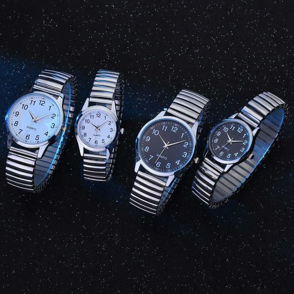 watches arabic numerals lovers stainless steel elastic band men women wrist watch couple's clock 2tkb, Slivery;brown
watches arabic numerals lovers stainless steel elastic band men women wrist watch couple's clock 2tkb, Slivery;brown