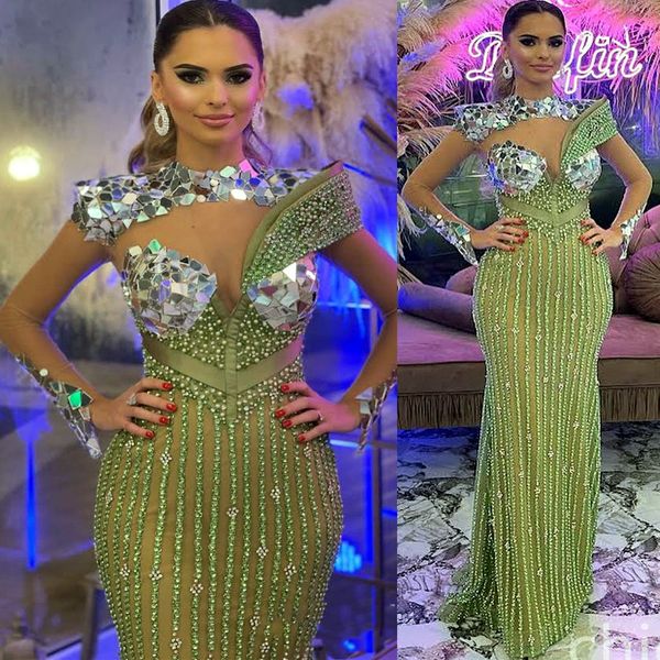 2022 arabic aso ebi mermaid green prom dresses beaded crystals evening formal party second reception birthday engagement gowns dress zj607, Black
2022 arabic aso ebi mermaid green prom dresses beaded crystals evening formal party second reception birthday engagement gowns dress zj607, Black