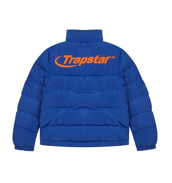 men's jacket trapstar down jacket orange embroidered logo hoodless white duck down couple coat, Black
men's jacket trapstar down jacket orange embroidered logo hoodless white duck down couple coat, Black