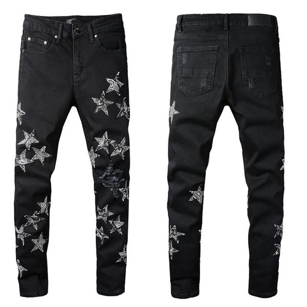 mens designer jeans fashion straight men biker hole stretch denim casual jean men skinny pants elasticit284g, Blue
mens designer jeans fashion straight men biker hole stretch denim casual jean men skinny pants elasticit284g, Blue