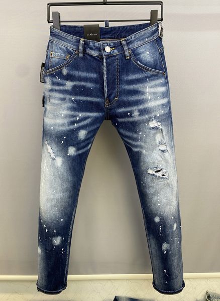 2022 new men jeans hole light blue dark gray italy brand man long pants trousers streetwear denim skinny slim straight biker jean for d2 qua
2022 new men jeans hole light blue dark gray italy brand man long pants trousers streetwear denim skinny slim straight biker jean for d2 qua