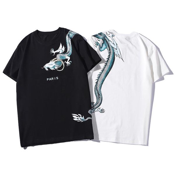 summer fashion men's t-shirts dragon print short sleeve crew neck t shirts street style men tee 290u, White;black
summer fashion men's t-shirts dragon print short sleeve crew neck t shirts street style men tee 290u, White;black