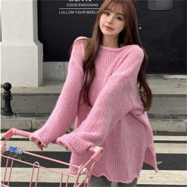 women's sweaters lazy style sweater women's spring and autumn loose-wear mid-length knit pullover gentle wind split long-sleeved g, White;black
women's sweaters lazy style sweater women's spring and autumn loose-wear mid-length knit pullover gentle wind split long-sleeved g, White;black